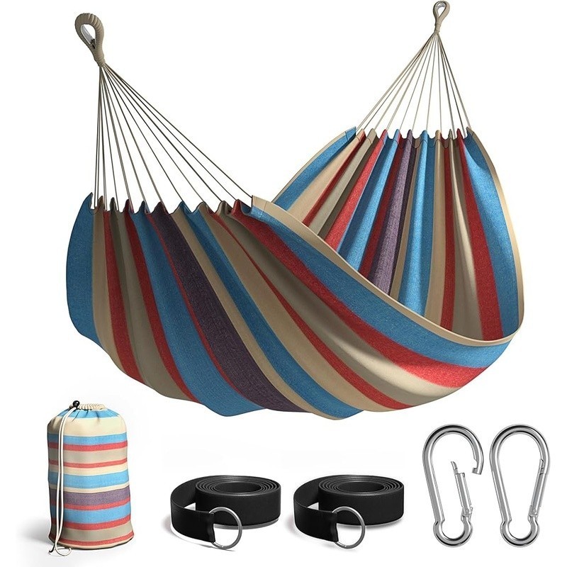 Extra Long Brazilian Hammock Double Indoor Outdoor Durable Hanging Bed 450Lbs US