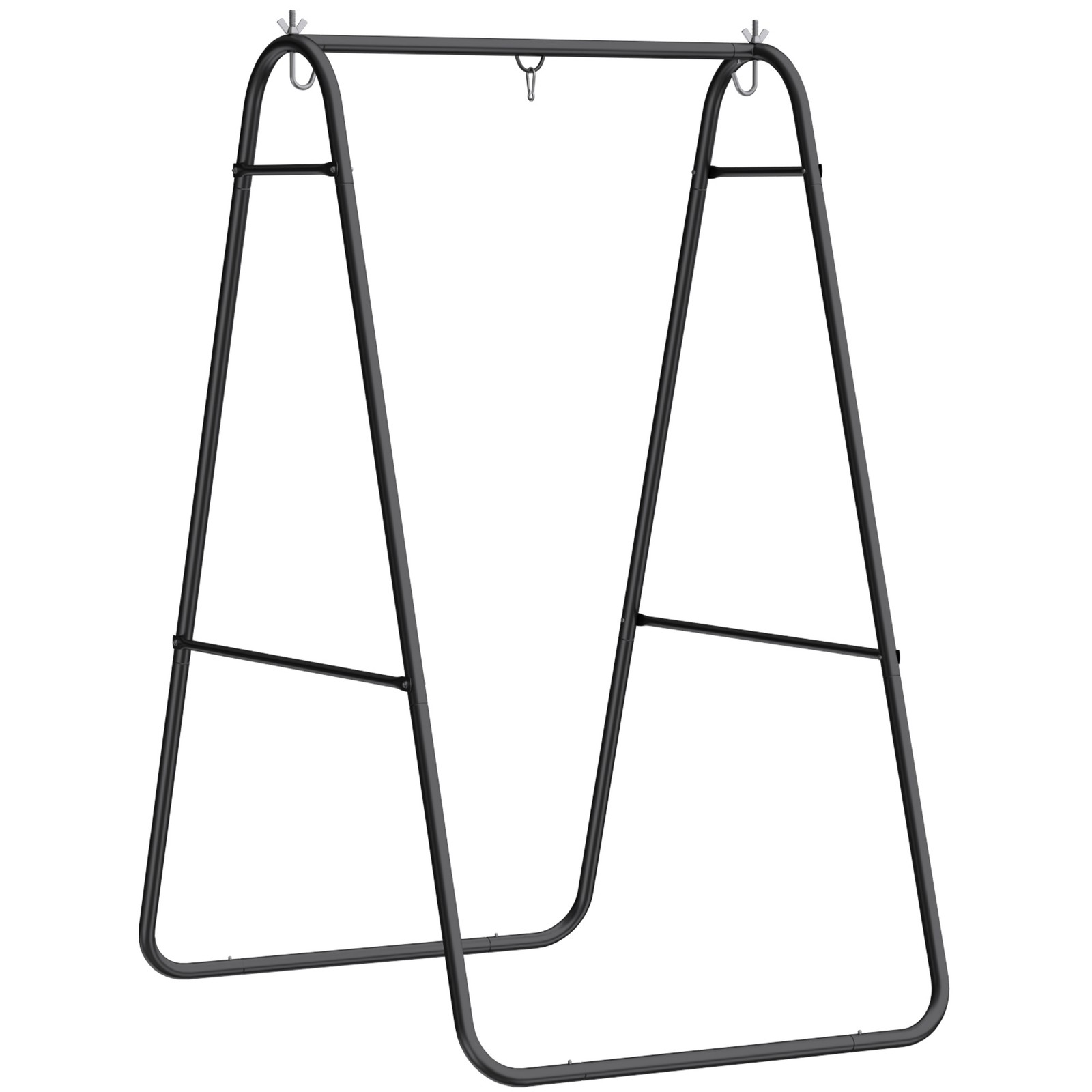 Hammock Chair Stand, Hanging Chair Stand Only, 330 LBS, Black