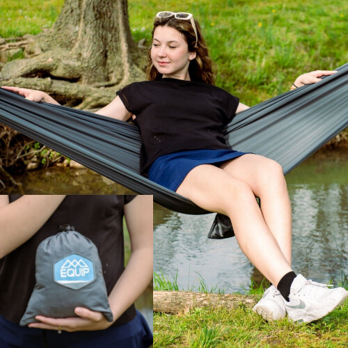 Person Tree/Travel Hammock Verdigris RED, BLUE, GREEN, 108″ L x 56″ W x .05″ H