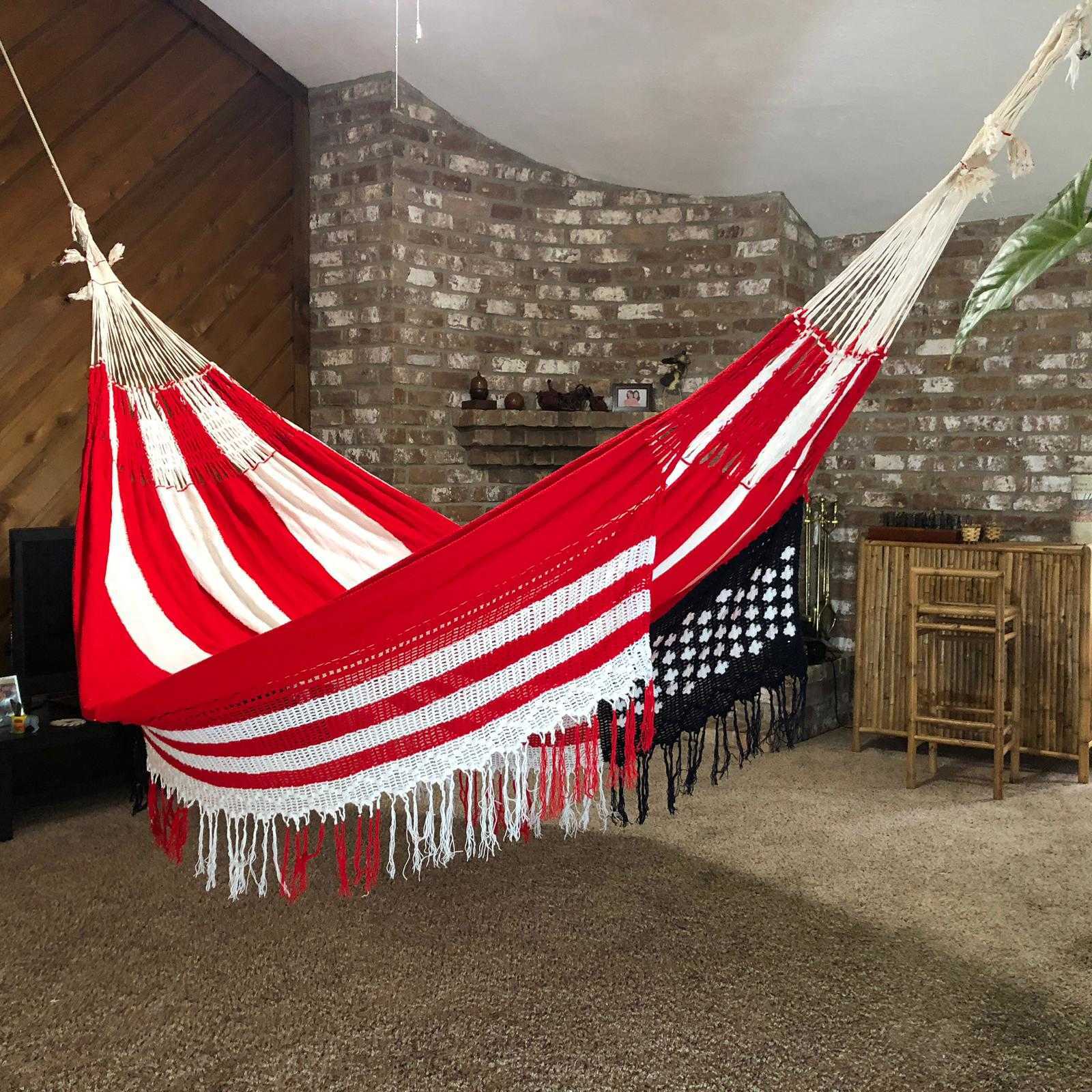 Ingalex – Exclusive high-quality hammock, for elegant people – America Flag-king