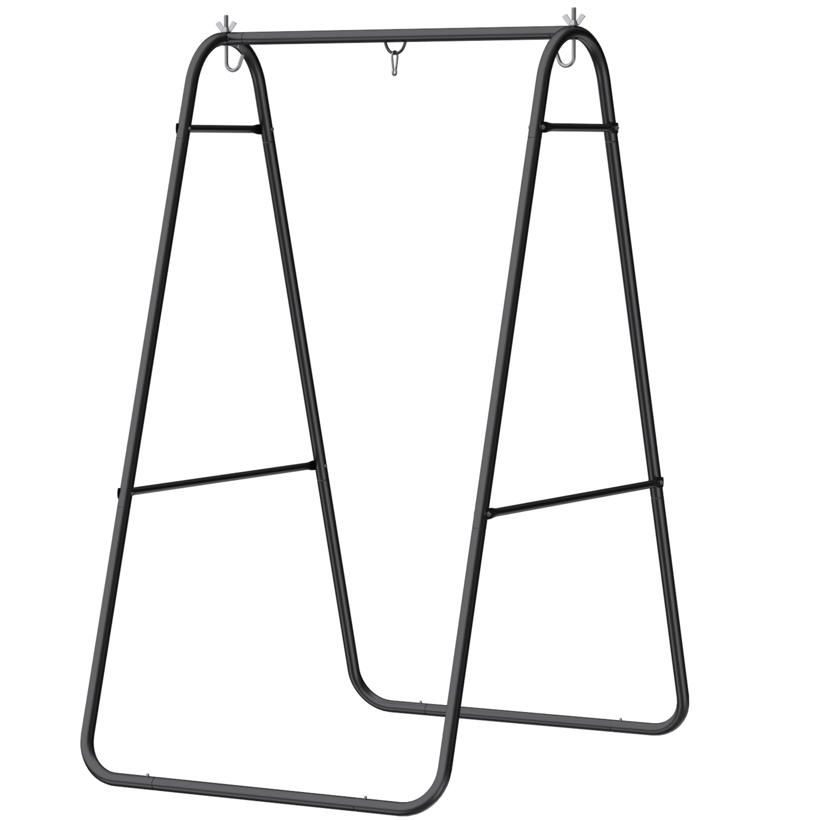 Hammock Chair Stand, Hanging Chair Stand Only, 330 LBS, Black