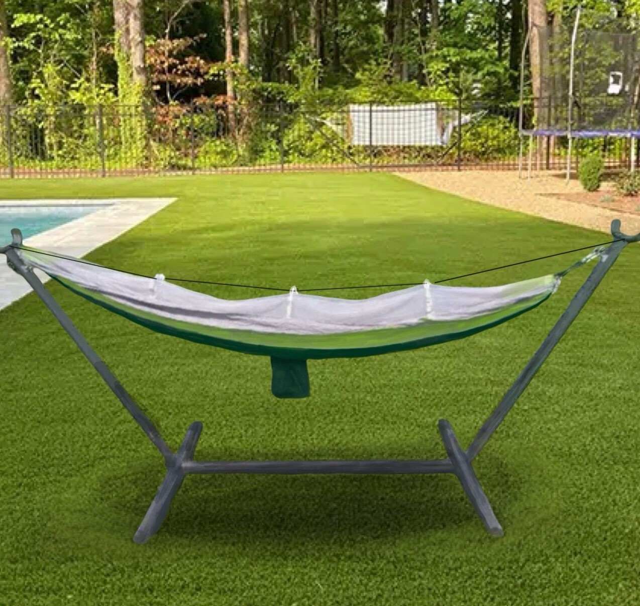 1-2 Person Hammock with Mosquito Net for Camping Home Anti-Rollover