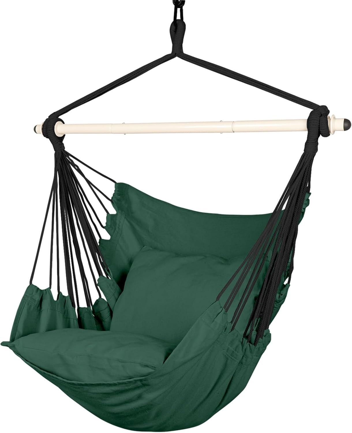 Versatile Hanging Hammock Chair – Durable for Indoor/Outdoor – 500 lbs Capacity