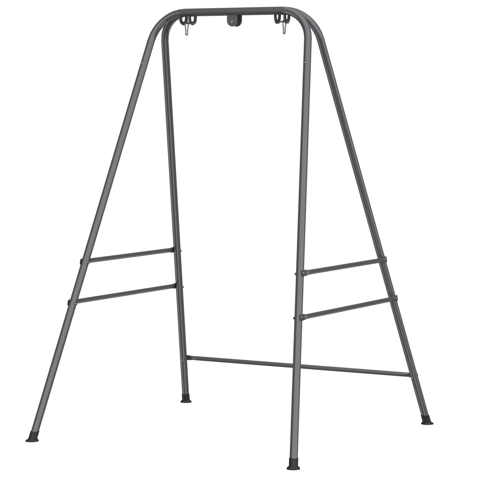 Hammock Chair Stand, Heavy Duty Hanging Swing Chair, Gray