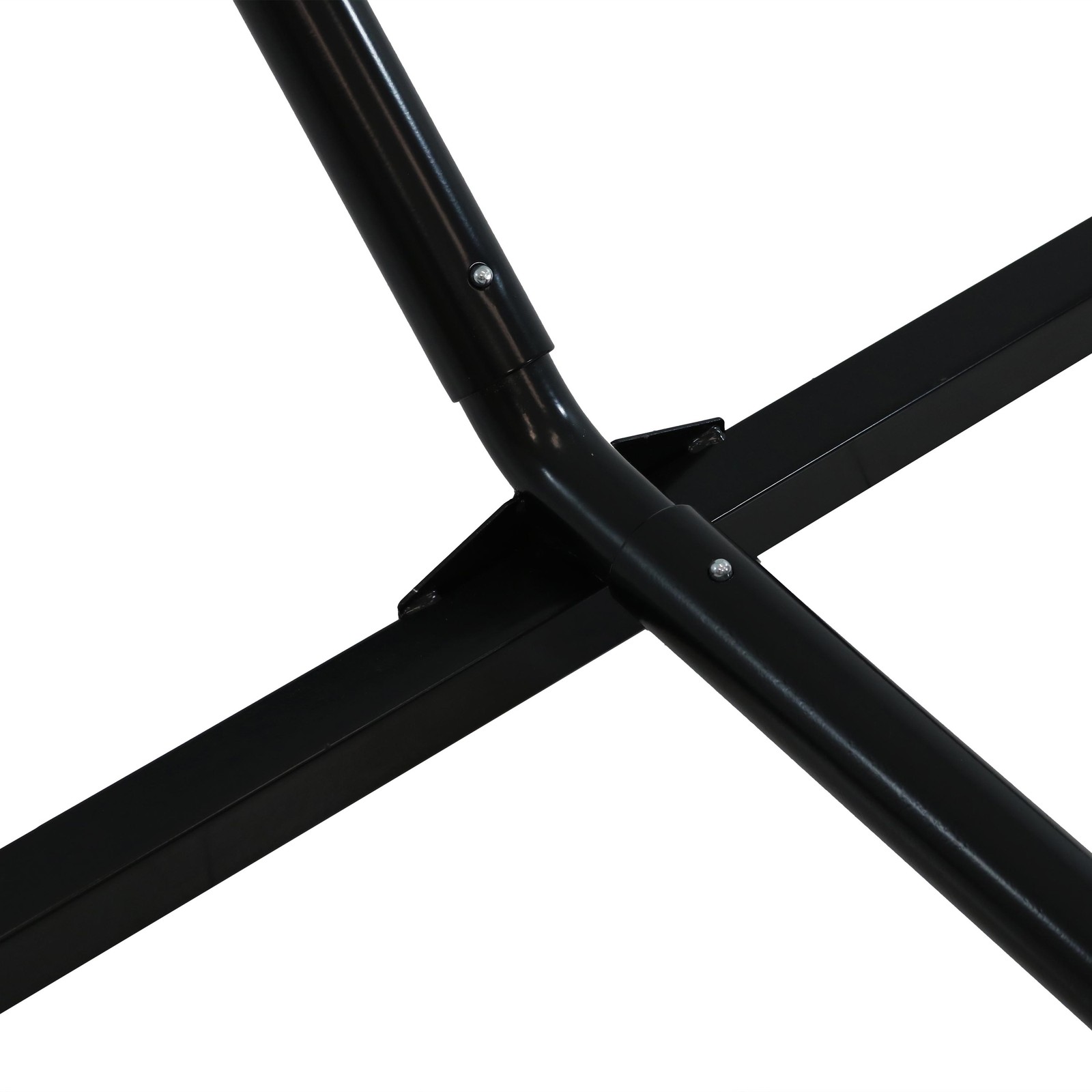 Powder-Coated Steel Beam Construction Hammock Stand – 15 ft by Sunnydaze