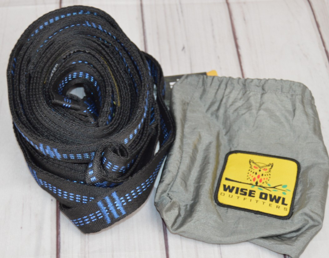 Wise Owl Outfitters Talon Hammock Tree Straps Heavy Duty MISSING CARABINERS NEW
