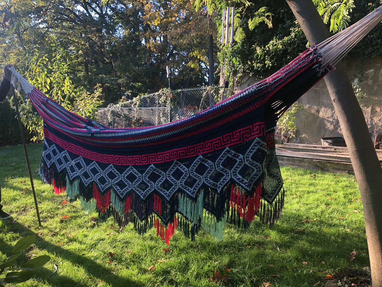 Colombian Hammock Colombian Wayuu Handmade Chinchorro Craftsmanship Double Face