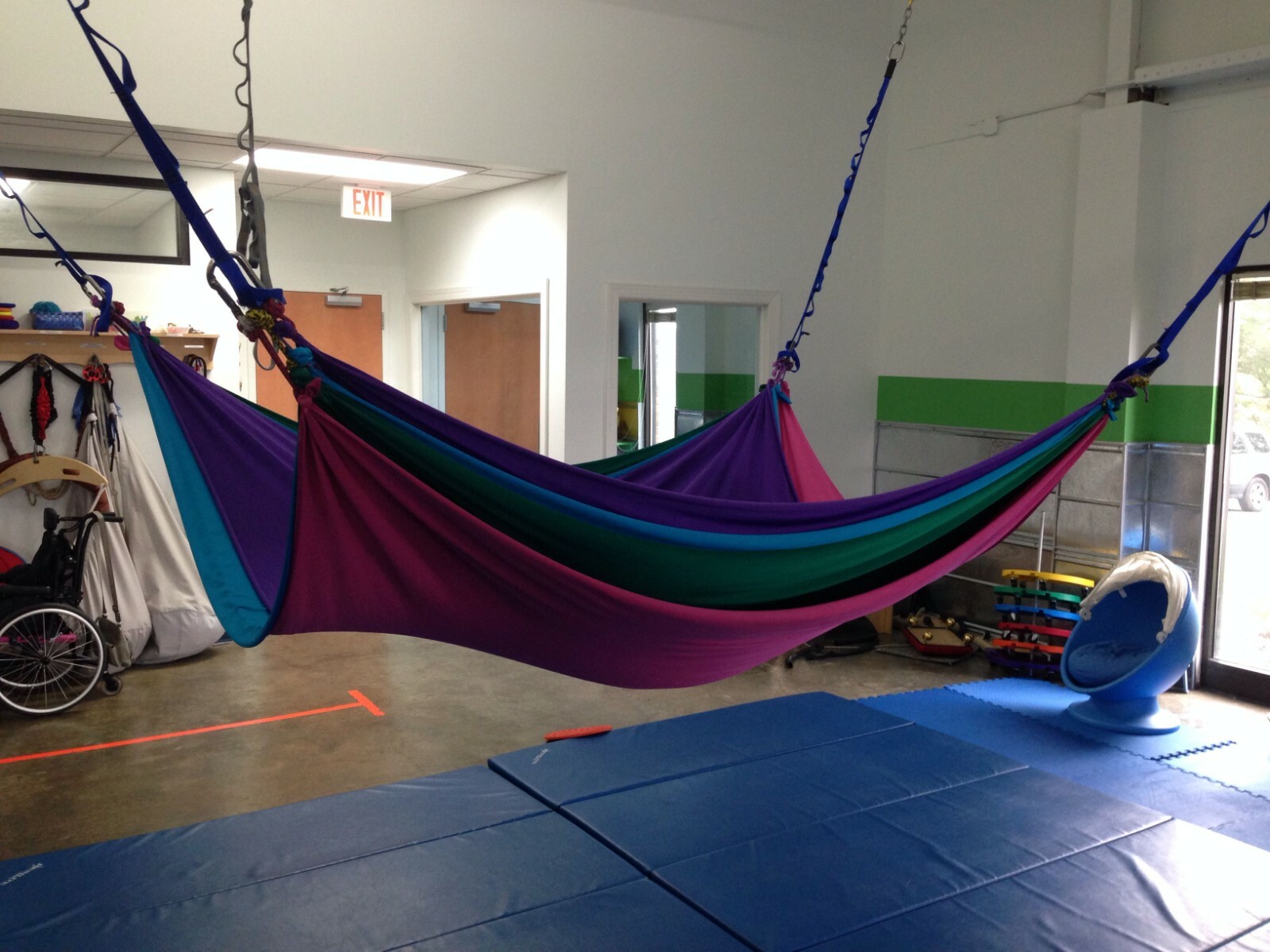 Montessori Therapy For Kid Acrobat Hammock, Swing, Autism, Educational Material