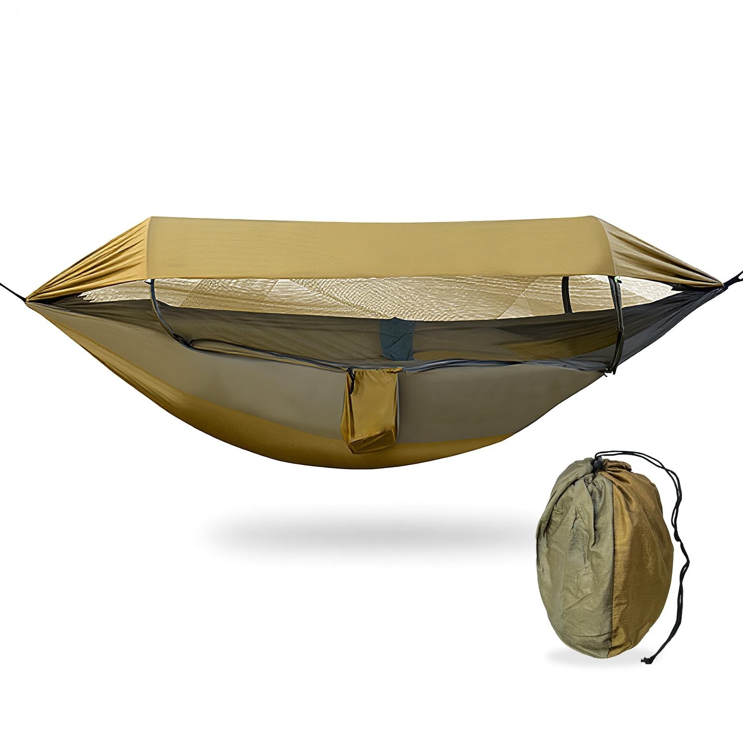 Portable Double Person Camping Hammock Tent with Mosquito Net Hanging Bed Nylon