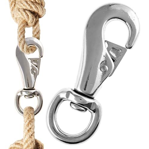 Hanging Chair/Hammock Chair Swivel Hook Snap – 500 LB 500 LB WEIGHT LIMIT