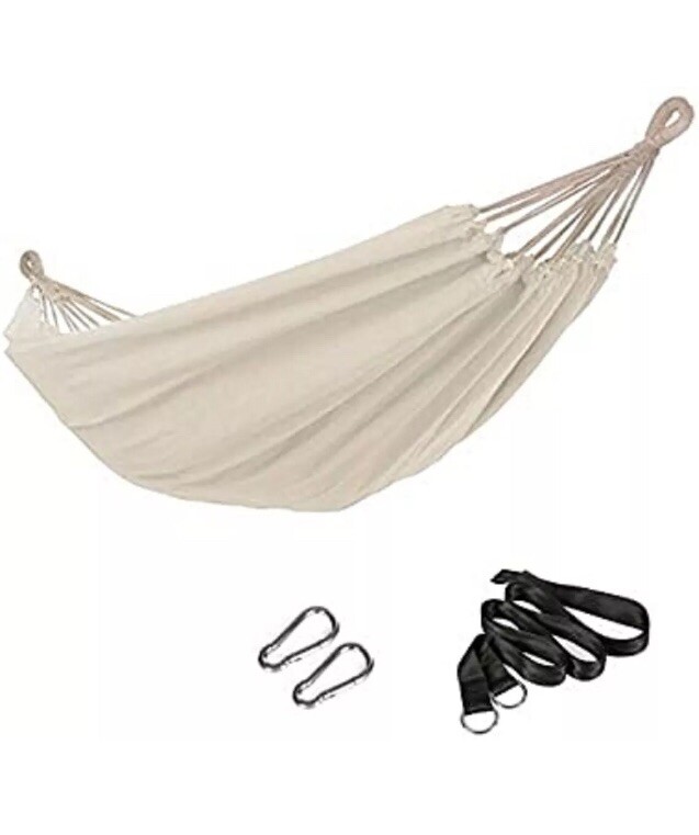 SONGMICS Hammock Fabric Of Cotton And Polyester Relax IN Garden Camping 661.4lbs
