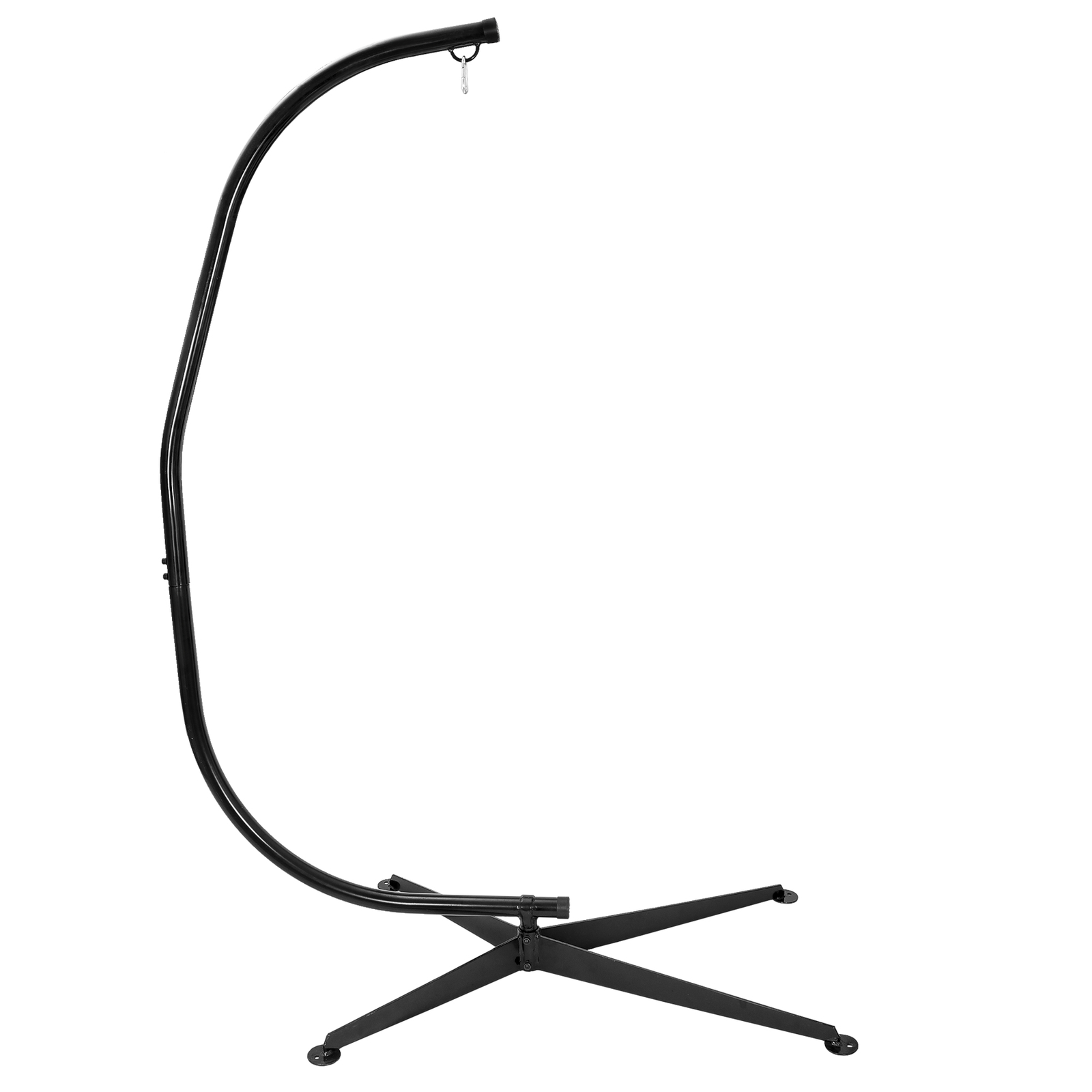 Heavy Duty Steel Hammock C Stand Solid Frame Stand for Porch Swing Hammock Chair