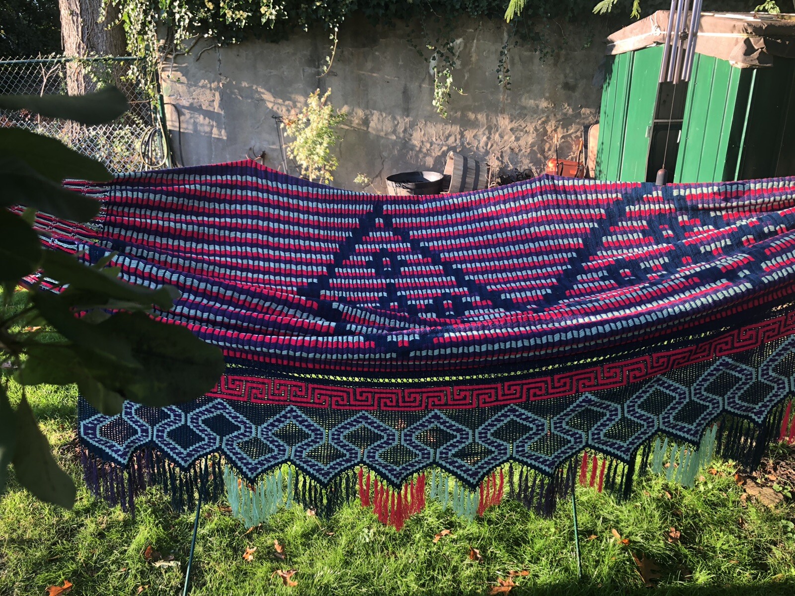 Colombian Hammock Colombian Wayuu Handmade Chinchorro Craftsmanship Double Face