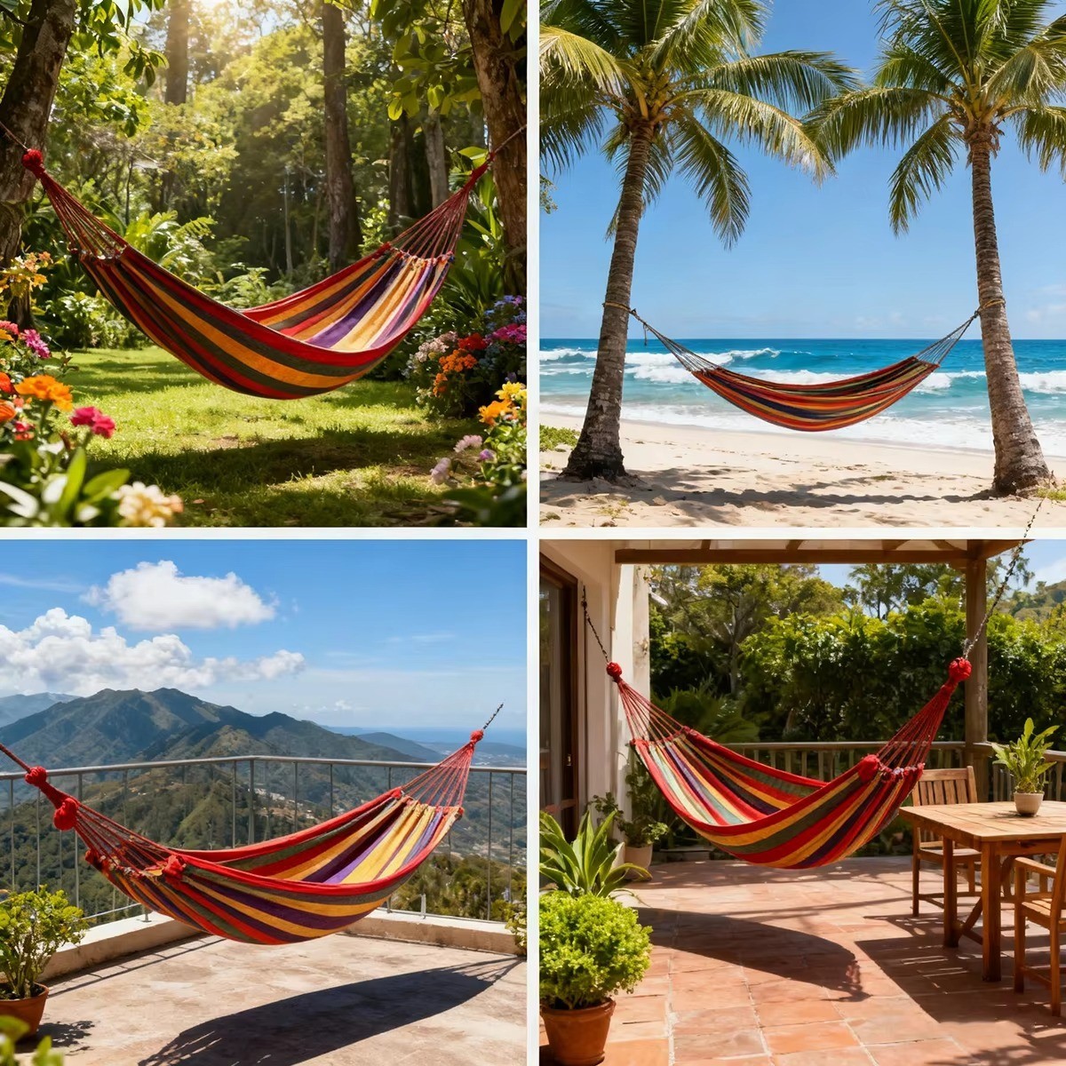 9FT Hammock for 2 Person with Carrying Case 620lb Capacity