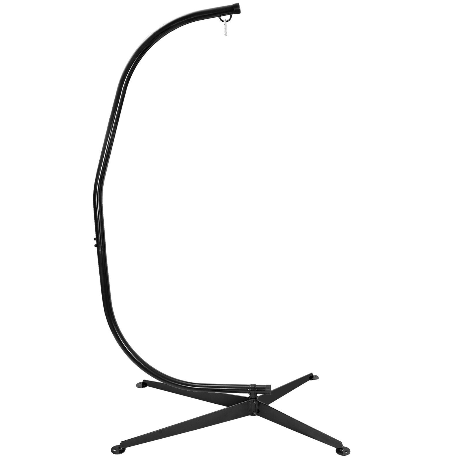 C/9FT Hammock Stand Porch Swing Weather Resistant Metal Hanging for Chair 360°