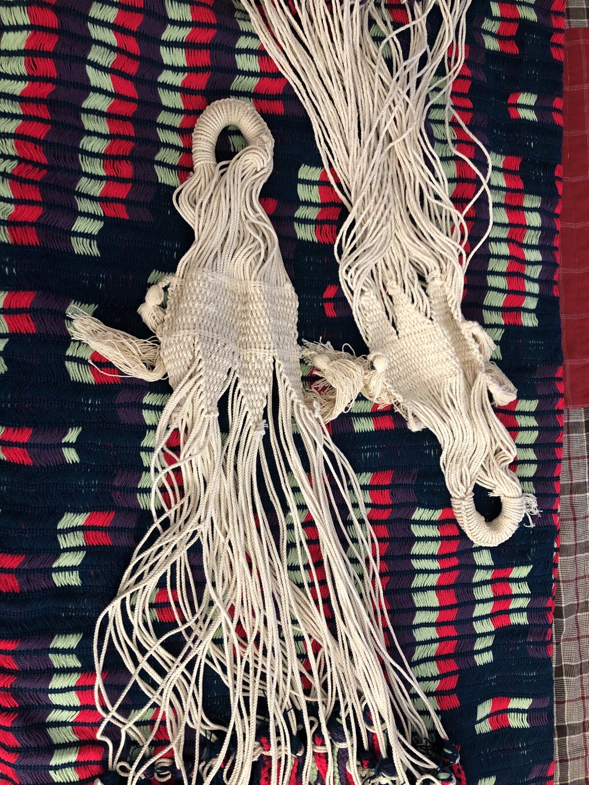 Colombian Hammock Colombian Wayuu Handmade Chinchorro Craftsmanship Double Face