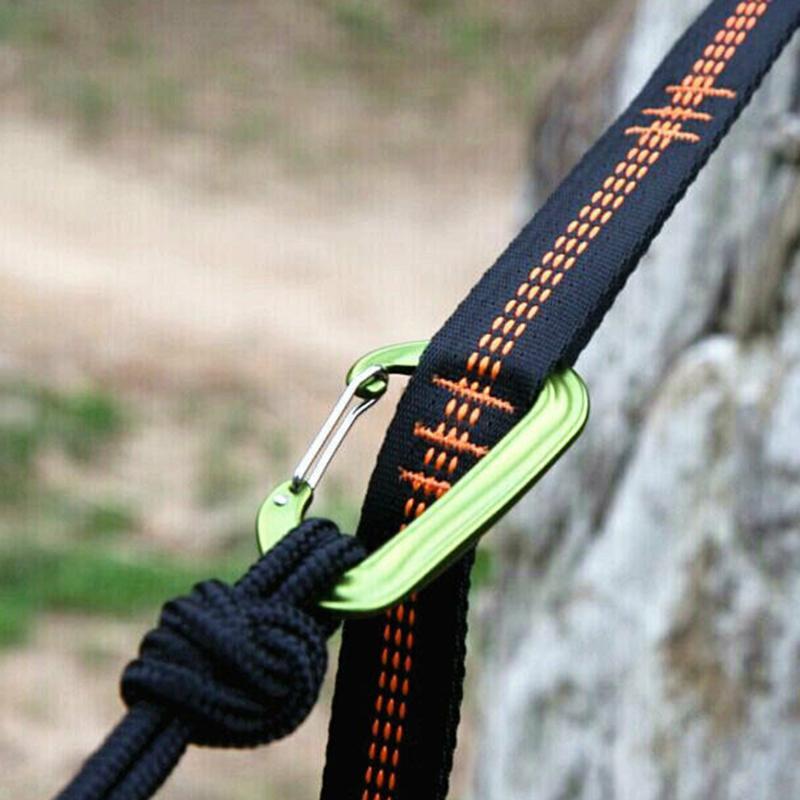 2pcs High Bearing Capacity Hammock Straps 600lbs Breaking Strength Polyester Ham