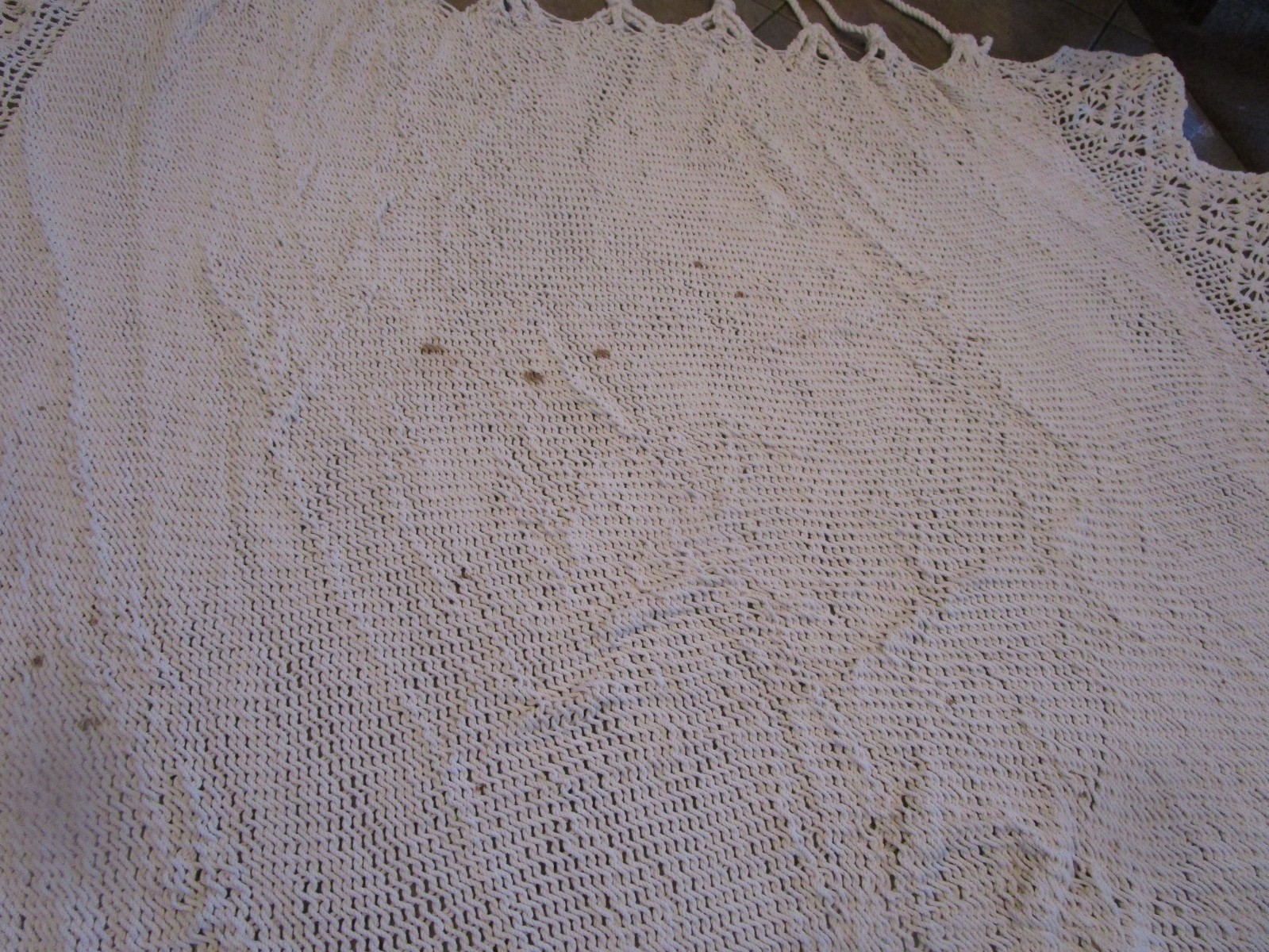 West Elm Heather Taylor Home natural fringe hammock w fringe w bar marks sample