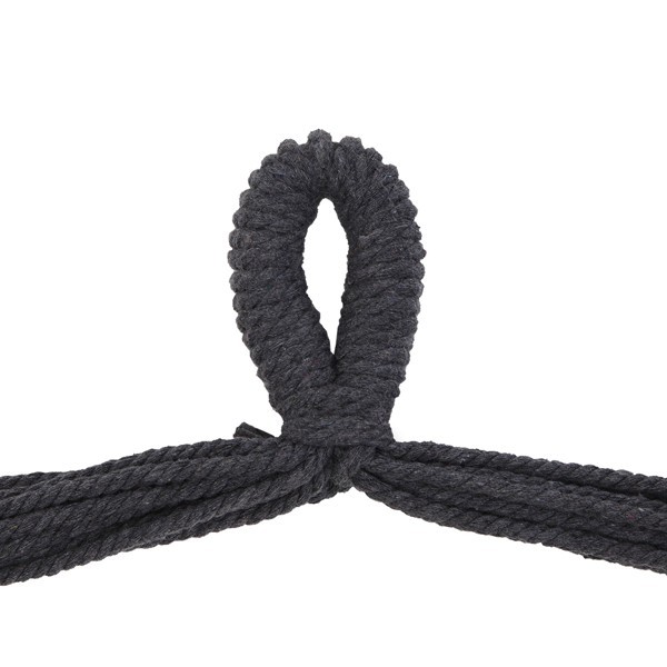 Hammock Hanging Rope Chair Swing Seat Patio Picnic Camping Dark Gray For Outdoor