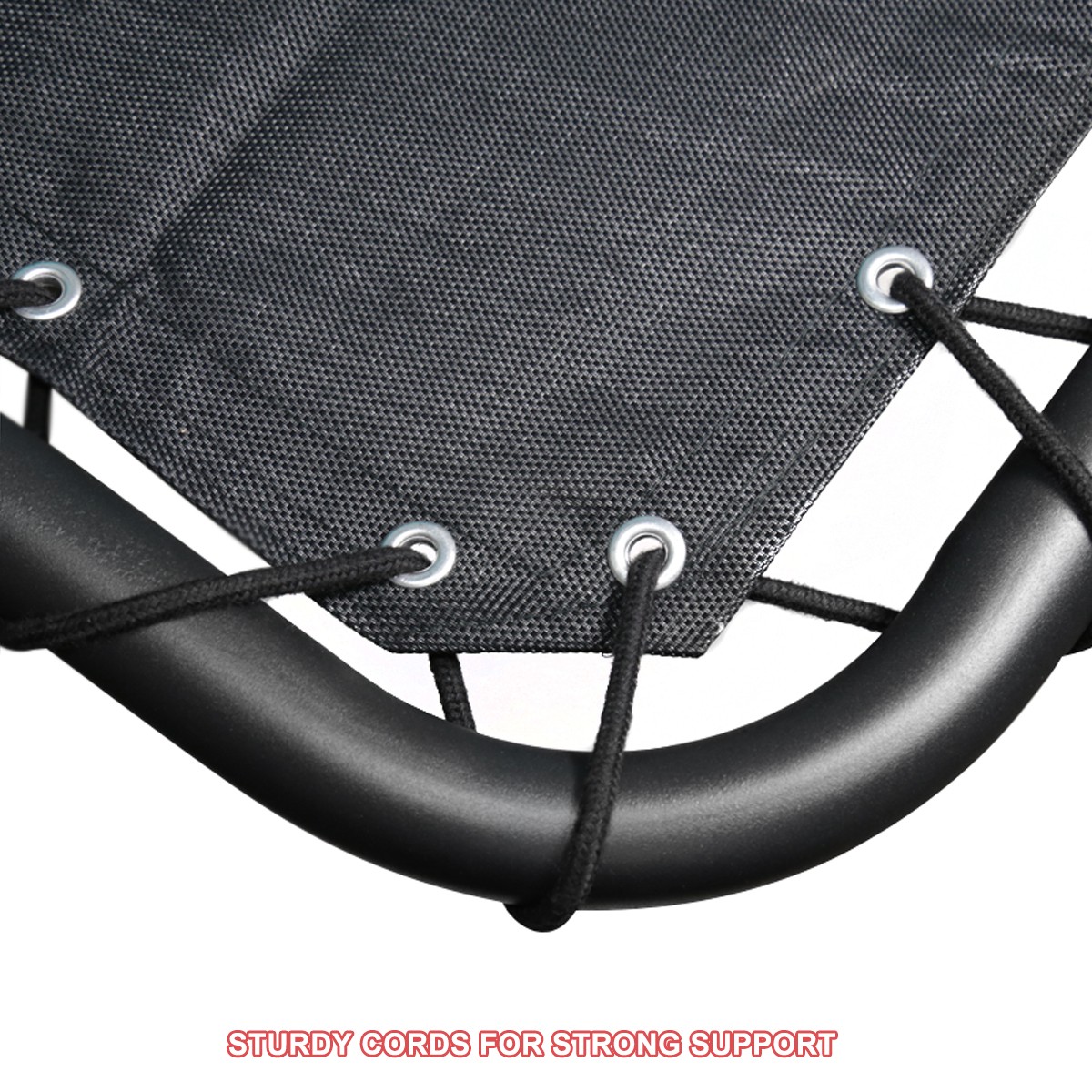 Patio Hanging Chaise Swing Lounger Chair Outdoor Hammock Canopy Arc Stand Porch
