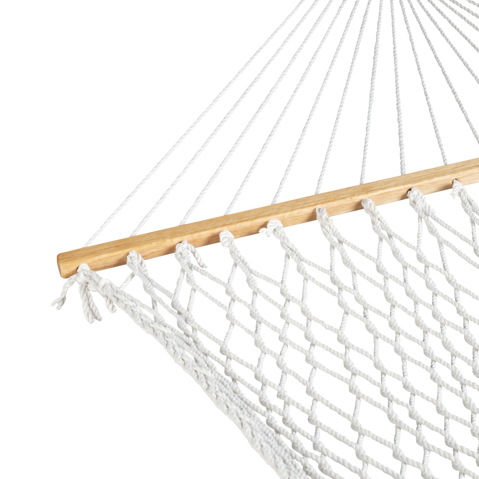 Bliss Hammocks Classic 2-Person Polyester Rope Hammock w/Spreader Bar, 80×60