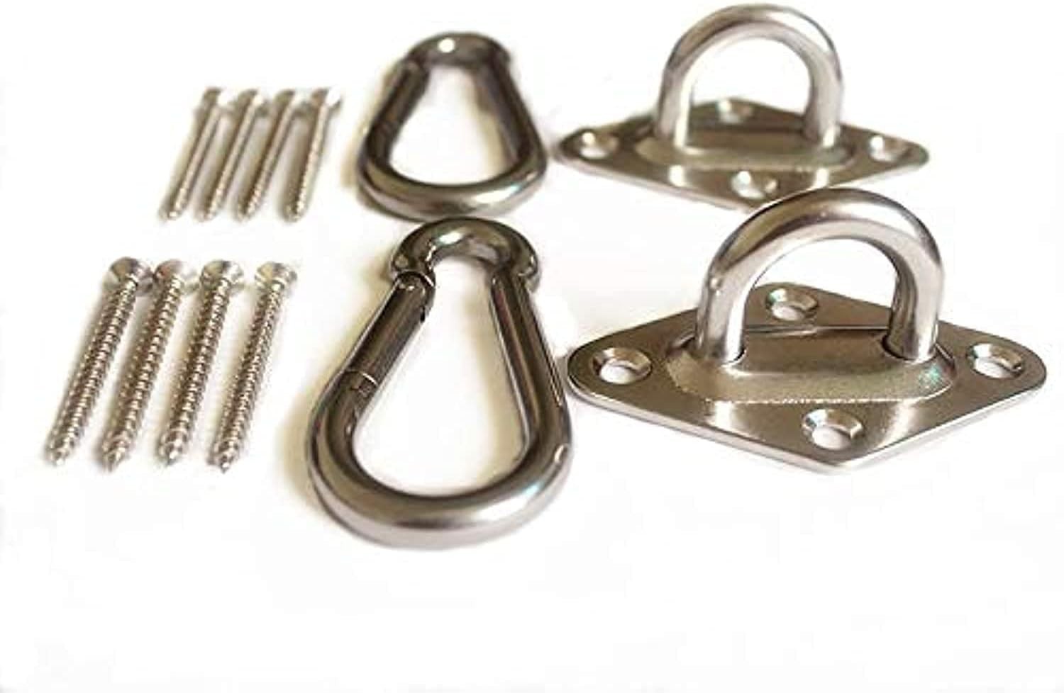 Kit para colgar hamacas de alta resistencia con capacidad de 1000 lb y ganchos u