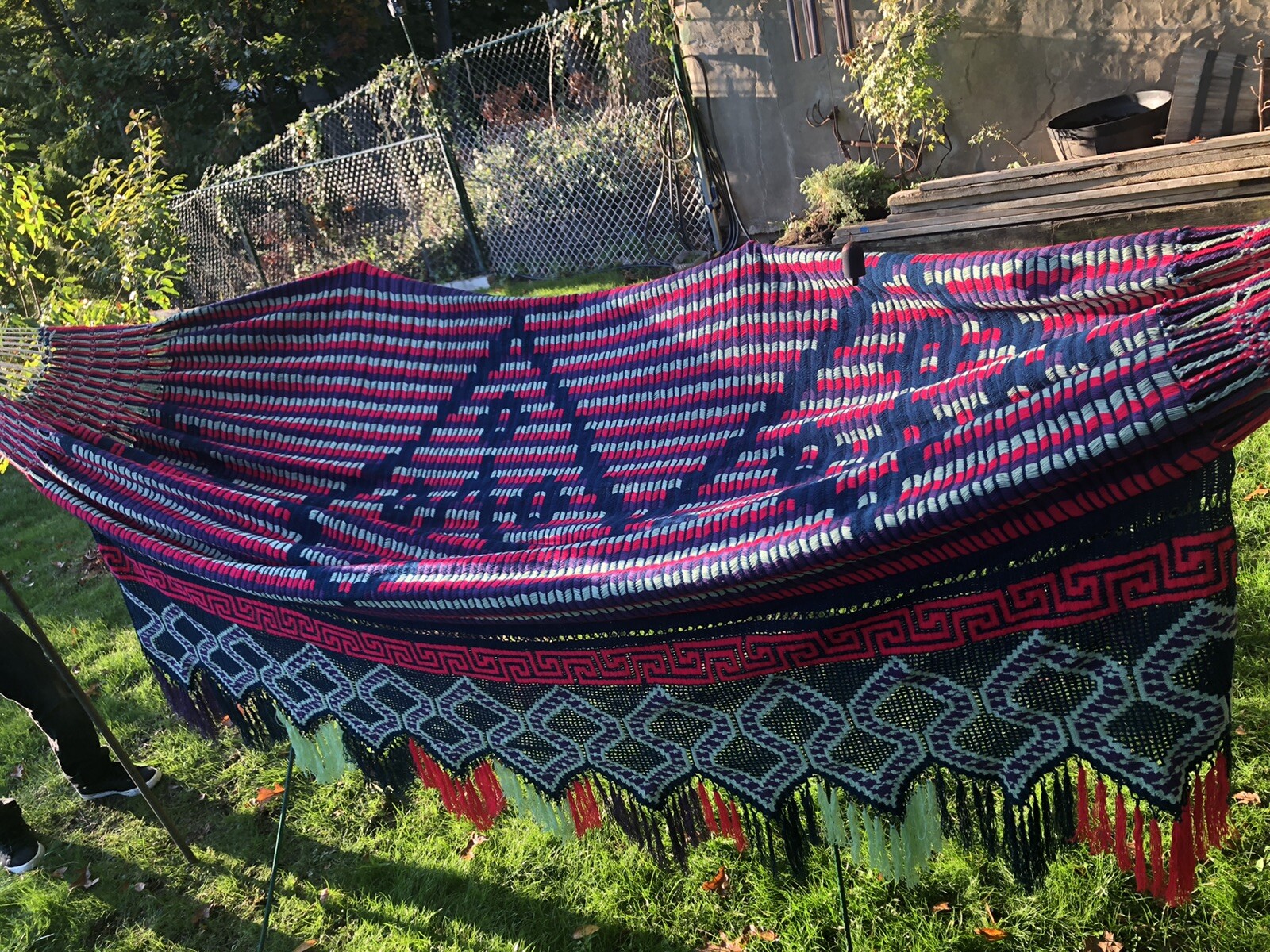 Colombian Hammock Colombian Wayuu Handmade Chinchorro Craftsmanship Double Face
