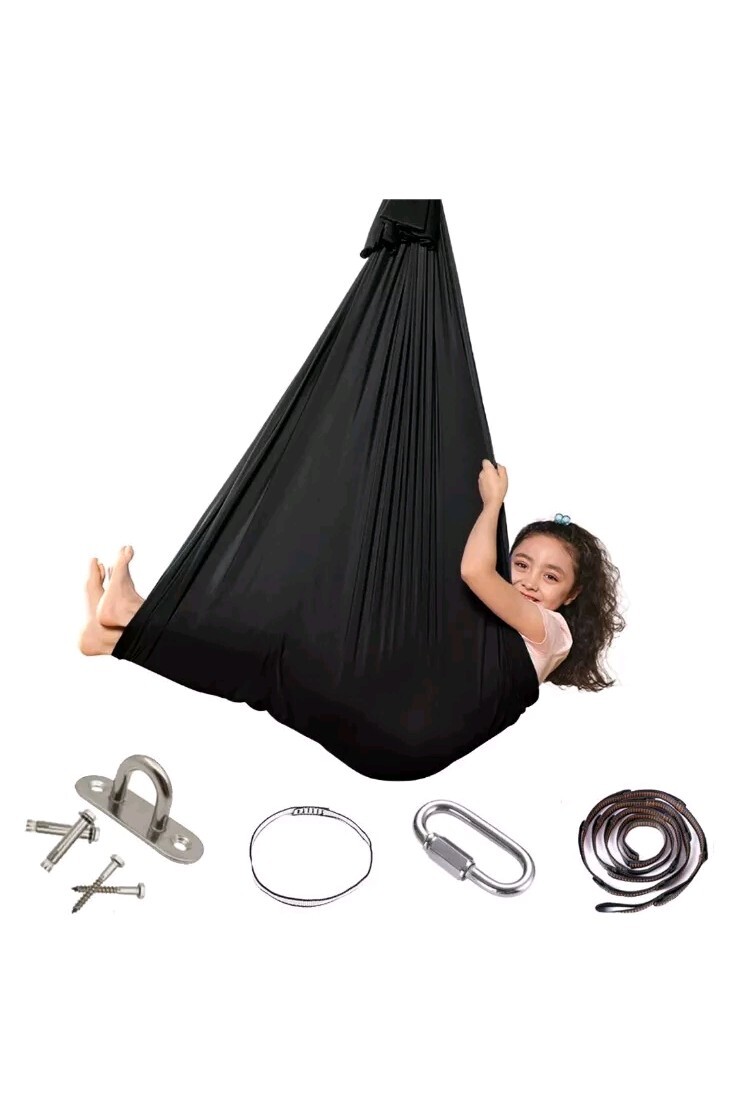 Kids Sensory Swing Hanging Chair – Indoor & Outdoor Swing with Included Hardware