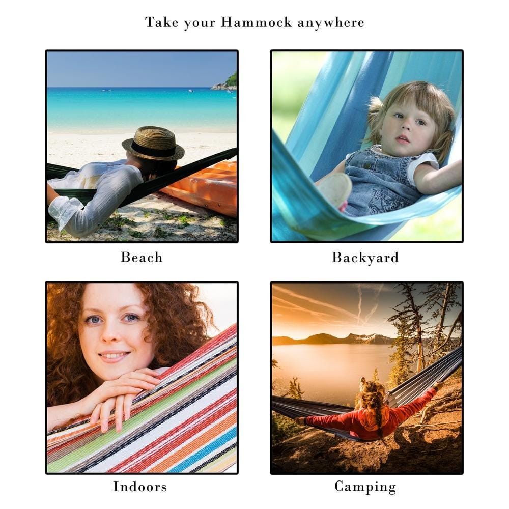9.4 ft. Hammock Chair Double Hammock with Stand NEW