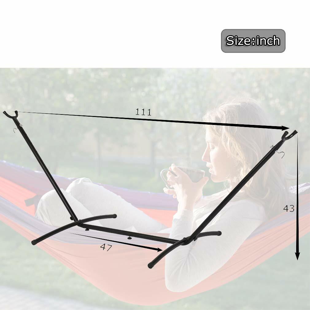 Hammock Stand 9′ Outdoor Patio Portable With Carry Case SD28