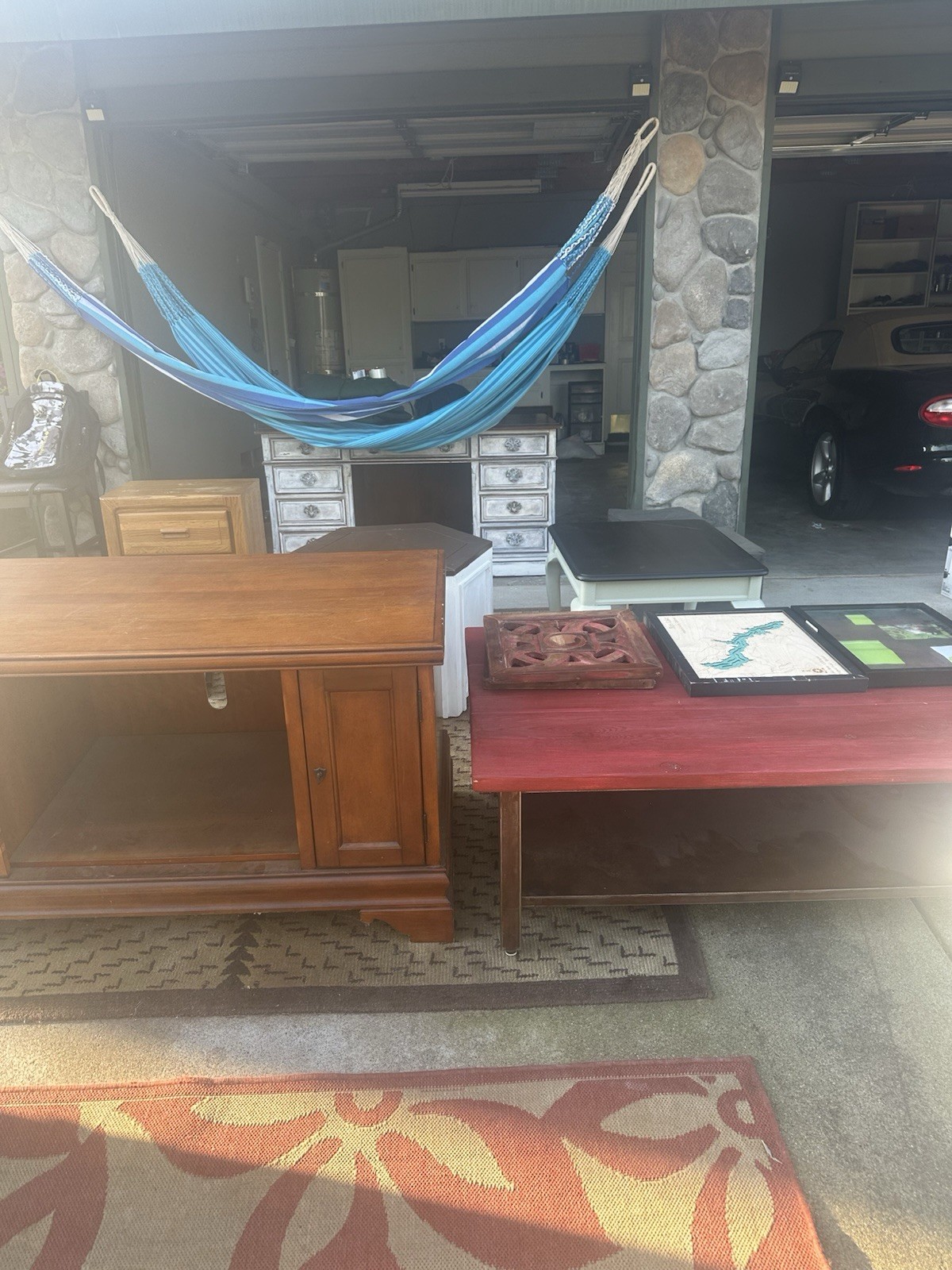 Artisan Woven Cotton Hammock from Colombia – Indoor/Outdoor Use
