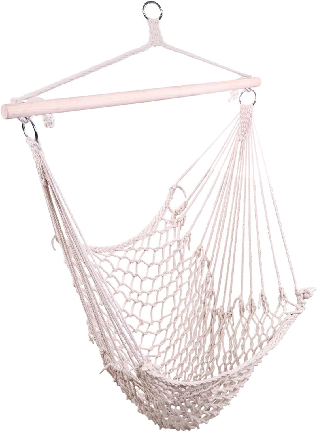 Garden Swing Chair Hammock Patio Outdoor Indoor Yard Hanging Porch Seat 220LBS