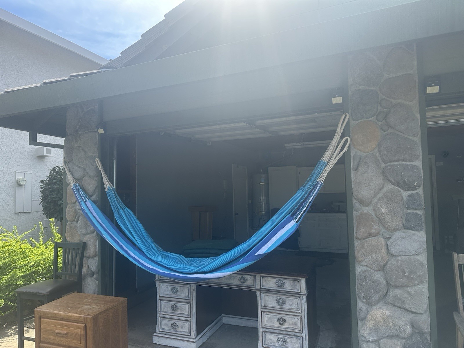 Artisan Woven Cotton Hammock from Colombia – Indoor/Outdoor Use