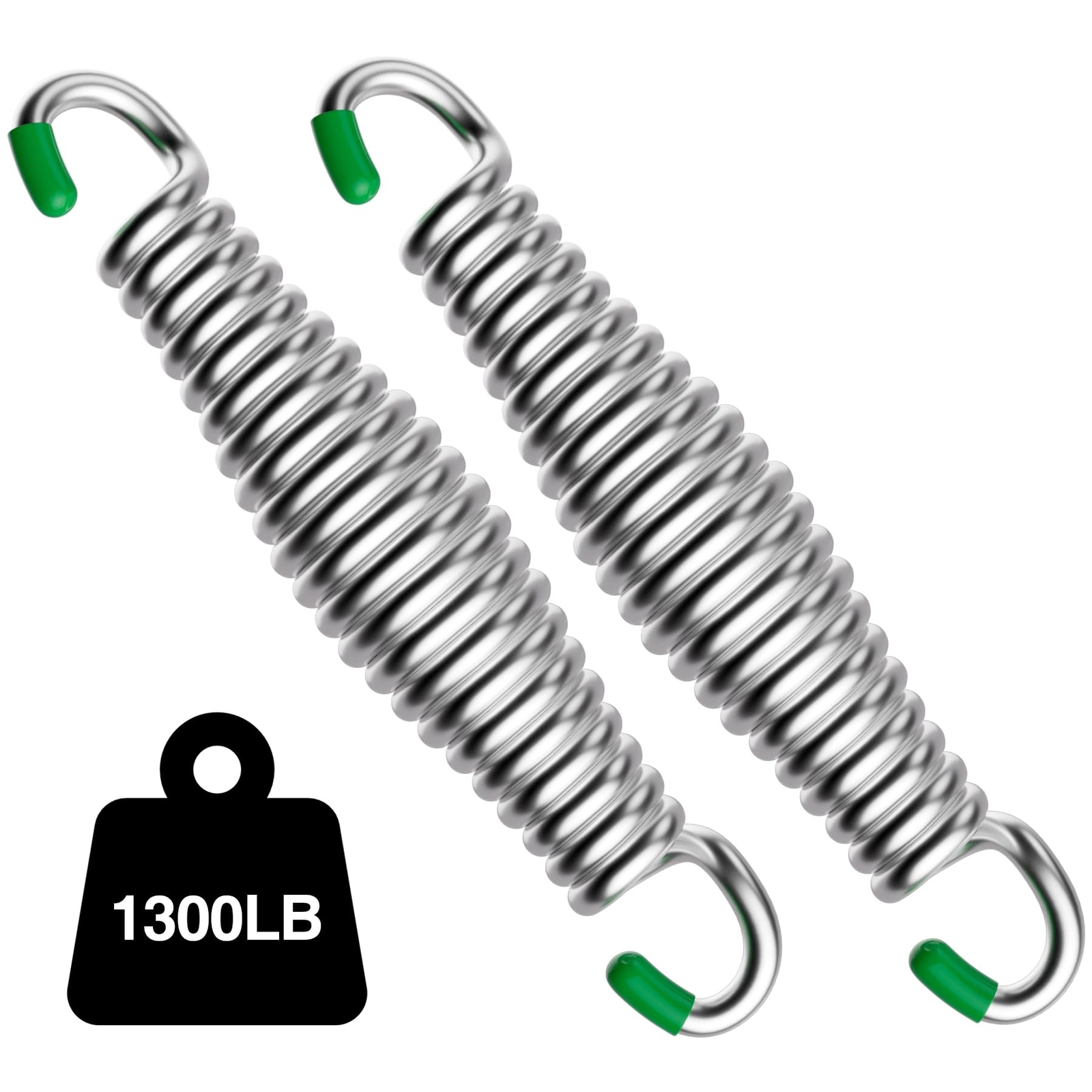 Heavy Duty Porch Swing Springs – 1400 LBS, 304 Stainless Steel,for Hammock, S…