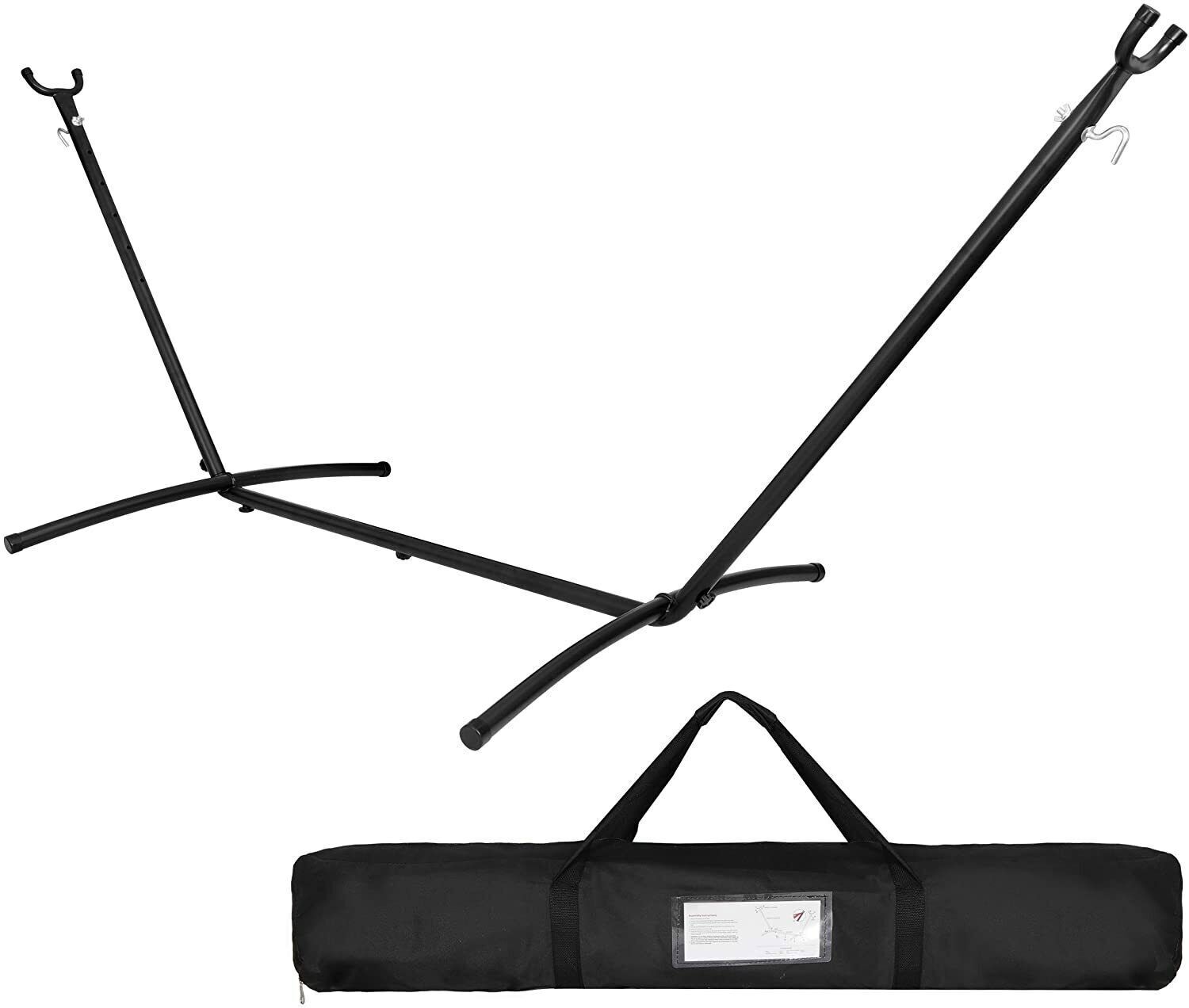 Portable Hammock Stand Metal Frame for Outdoor Hammock Use 450lbs Capacity