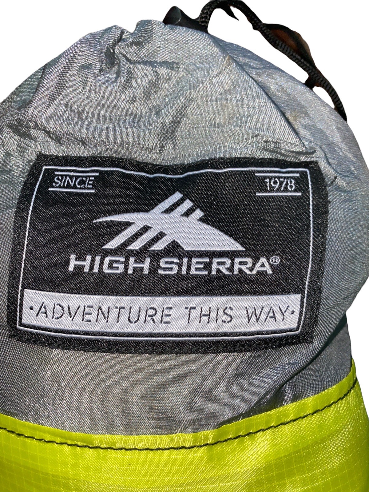 NEW Hammock High Sierra Blue/Green 8.5’ X 5’ Ft, 2 -10 Ft Tree Straps Rope