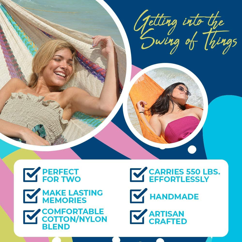 Handmade Hammocks – Handmade Yucatan Hammock – Artisan Crafted in Central Ameri