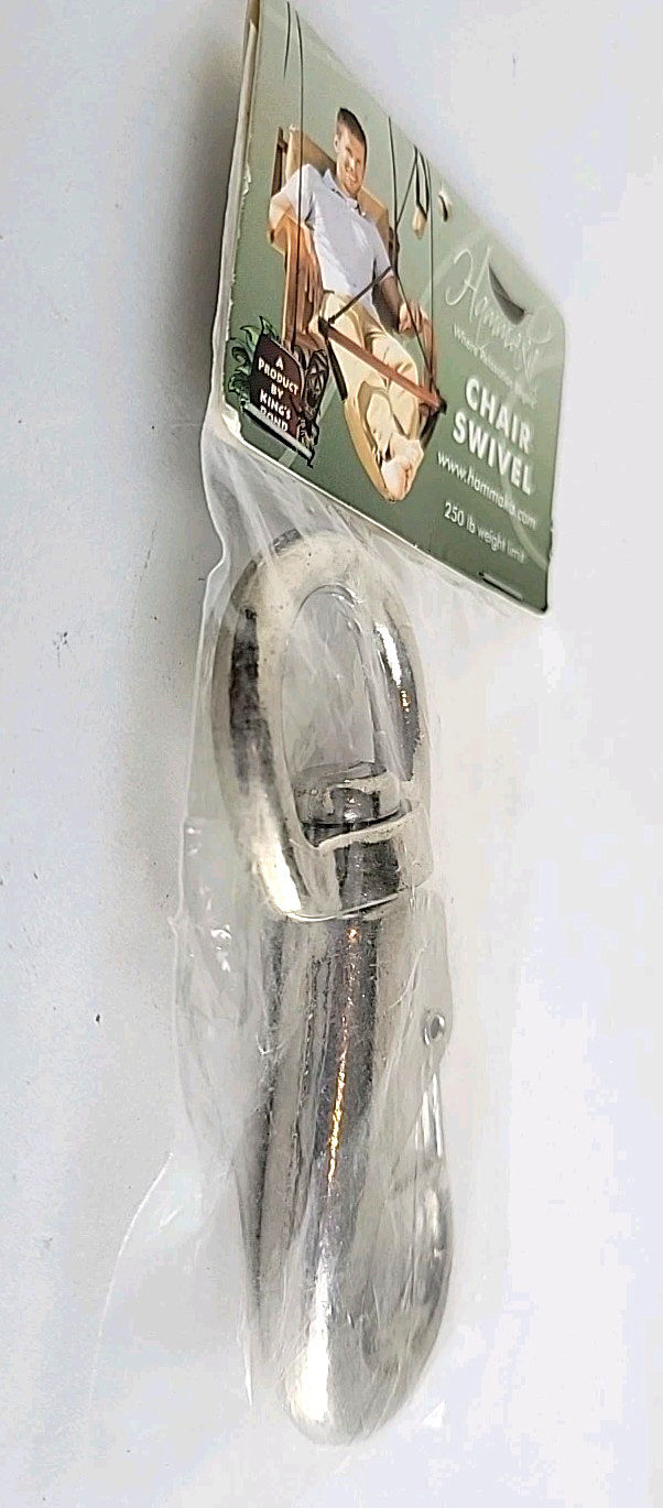 Hammaka® Chair Swivel Hook (10106-KP) 250 lbs Weight Limit – New & Sealed