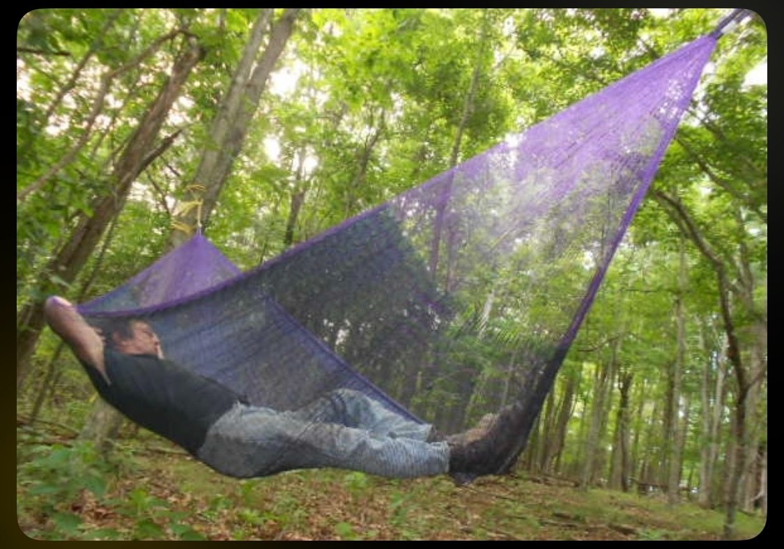 Mayan Hammock Handwoven Double Nylon Holds 600 lbs – Brand New *Free Shipping*
