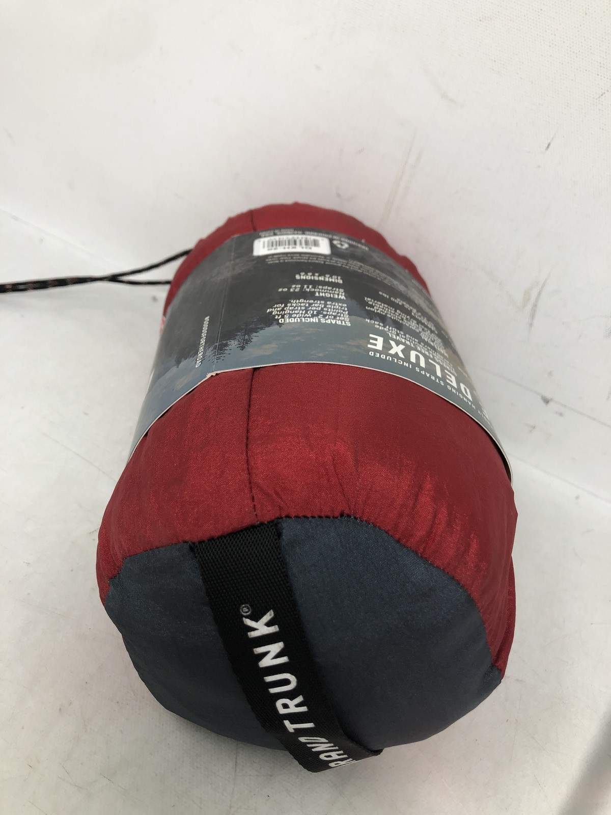 Grand Trunk Double Deluxe Parachute Nylon Hammock Crimson/charcoal