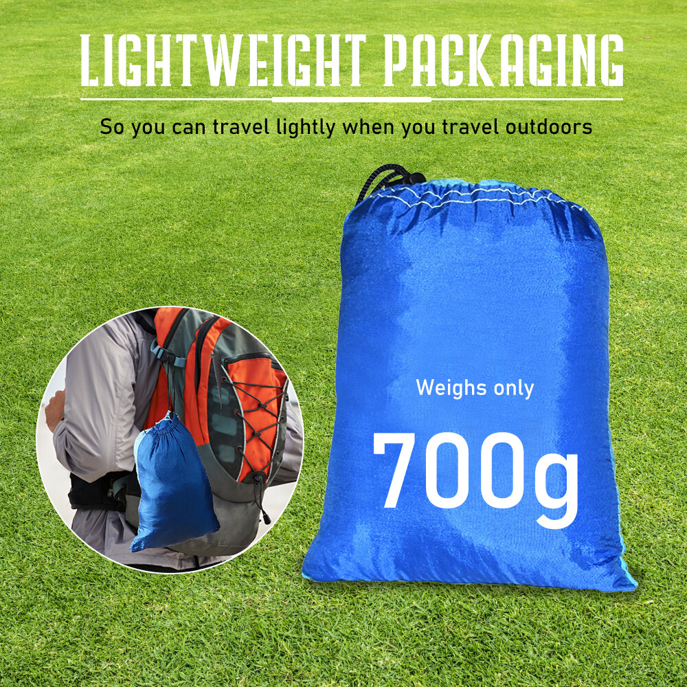 2 Person Double Camping Hammock Chair Bed Outdoor Garden Hanging Swing Sleeping