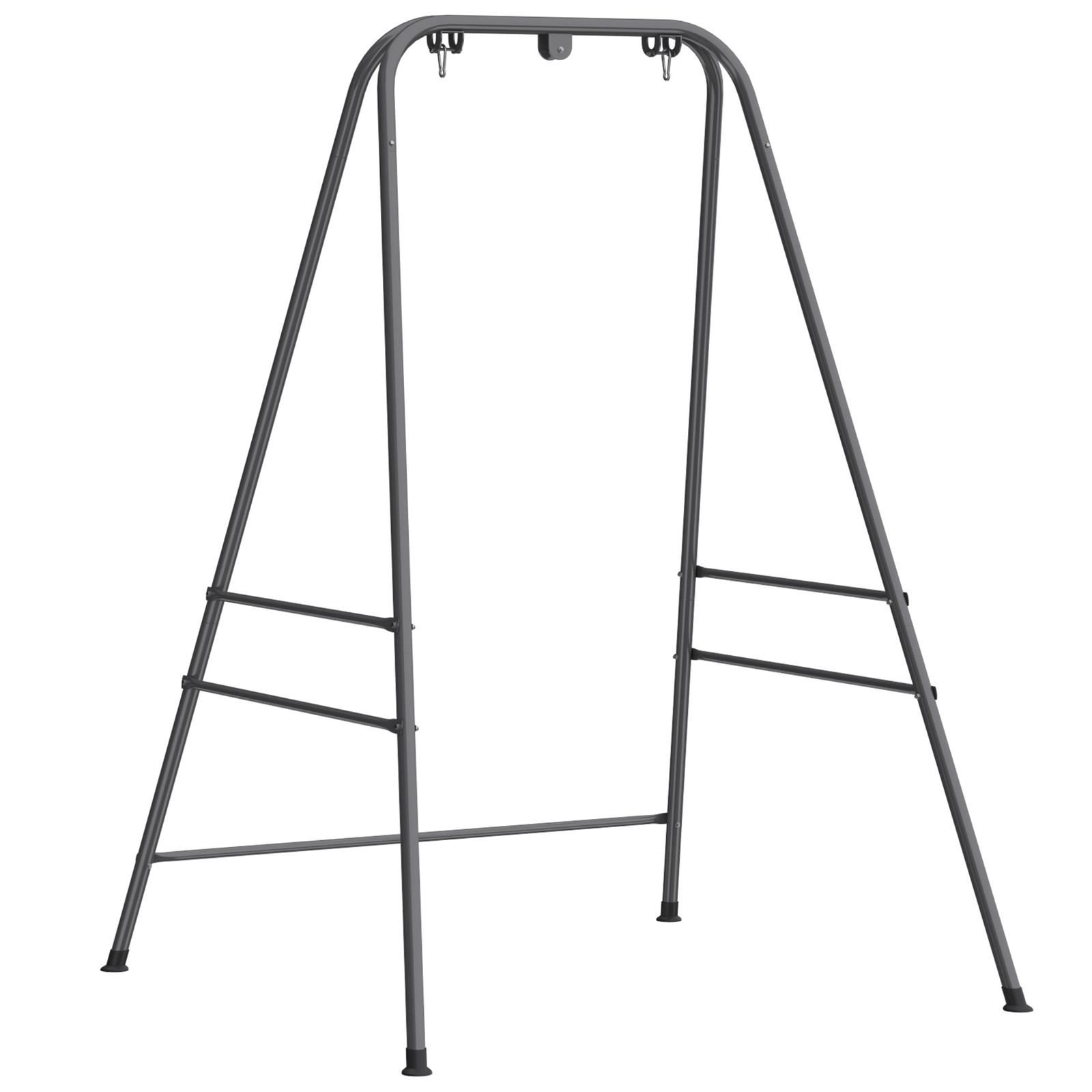 Hammock Chair Stand, Heavy Duty Hanging Swing Chair, Gray