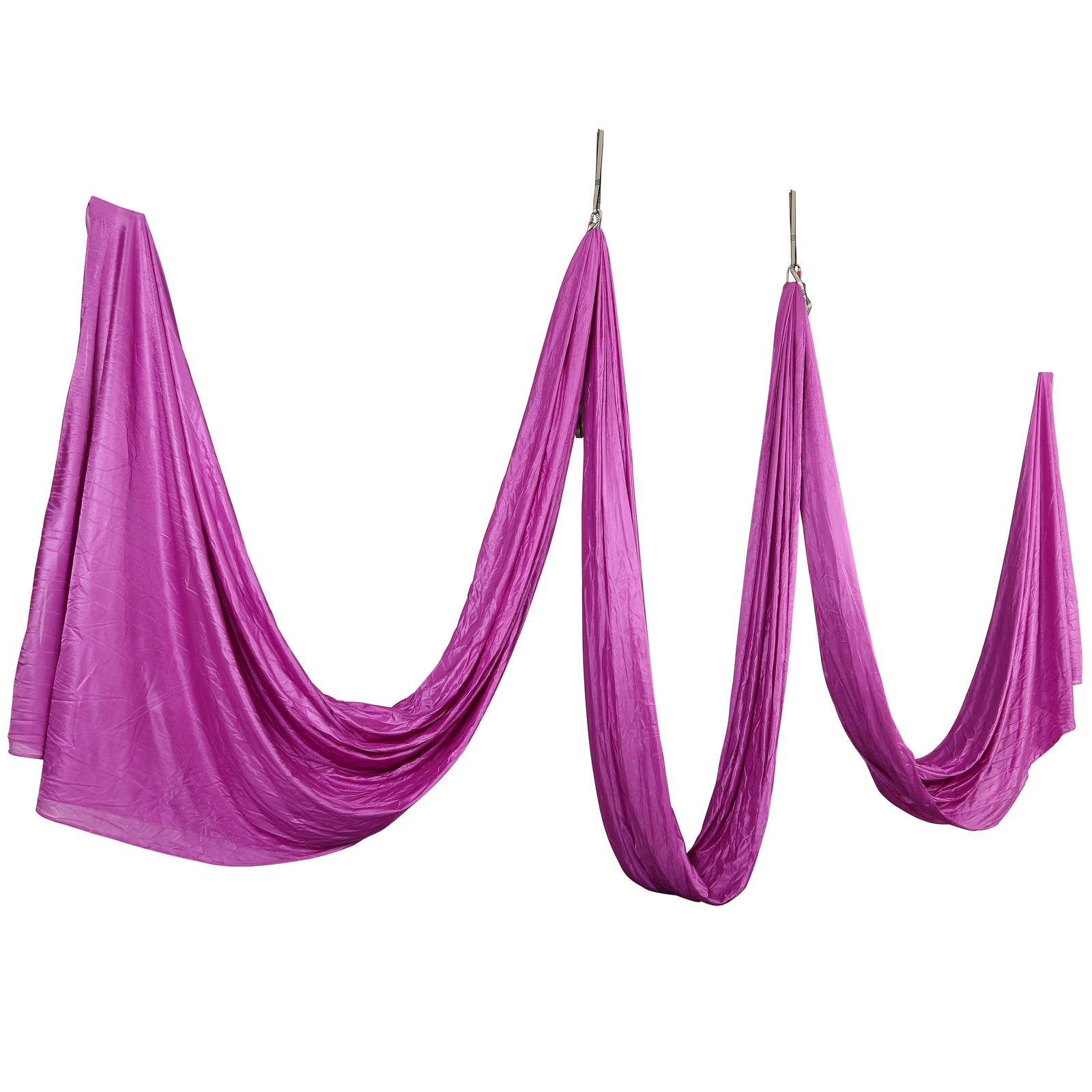Aerial Yoga Swing Kit 39FT For Home Gymnastics Acrobatic Flying w/ Hardware