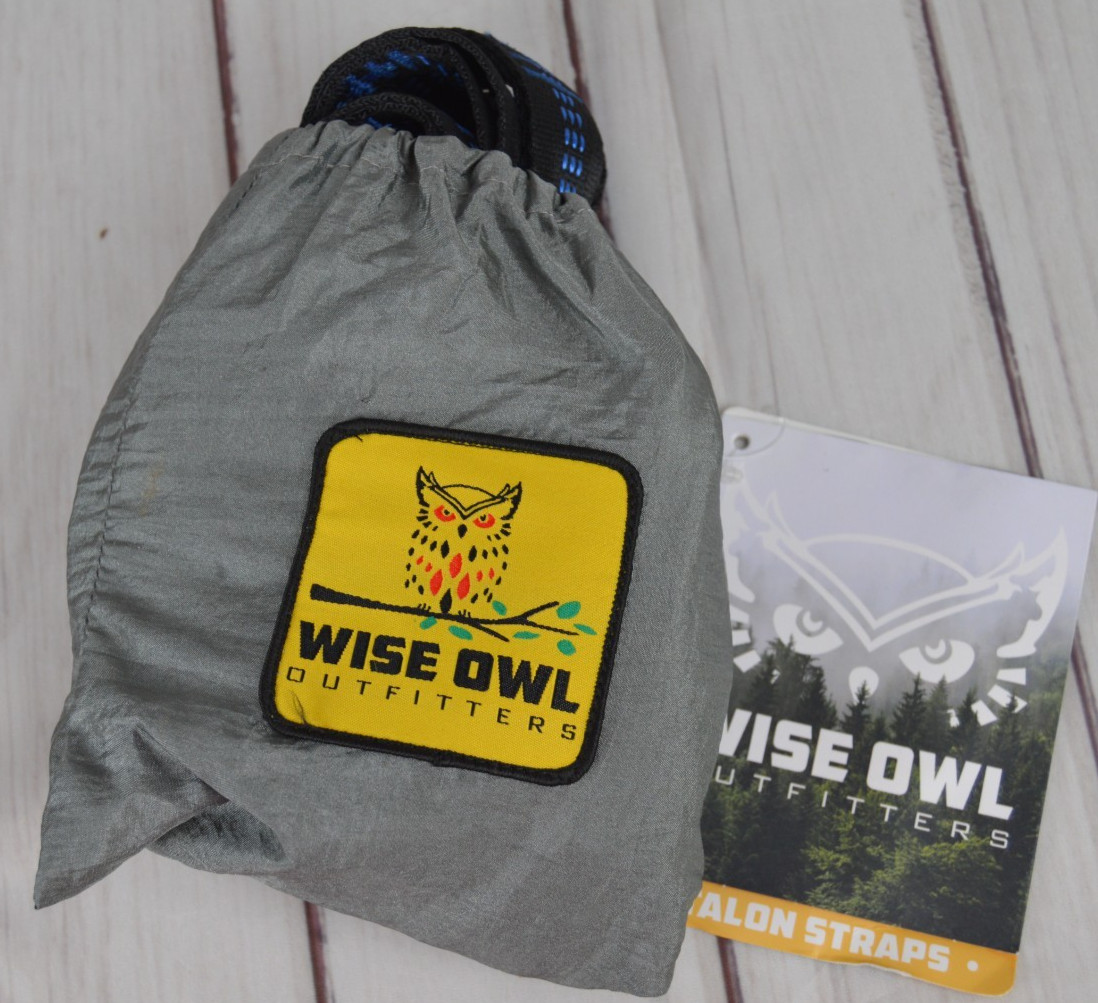 Wise Owl Outfitters Talon Hammock Tree Straps Heavy Duty MISSING CARABINERS NEW