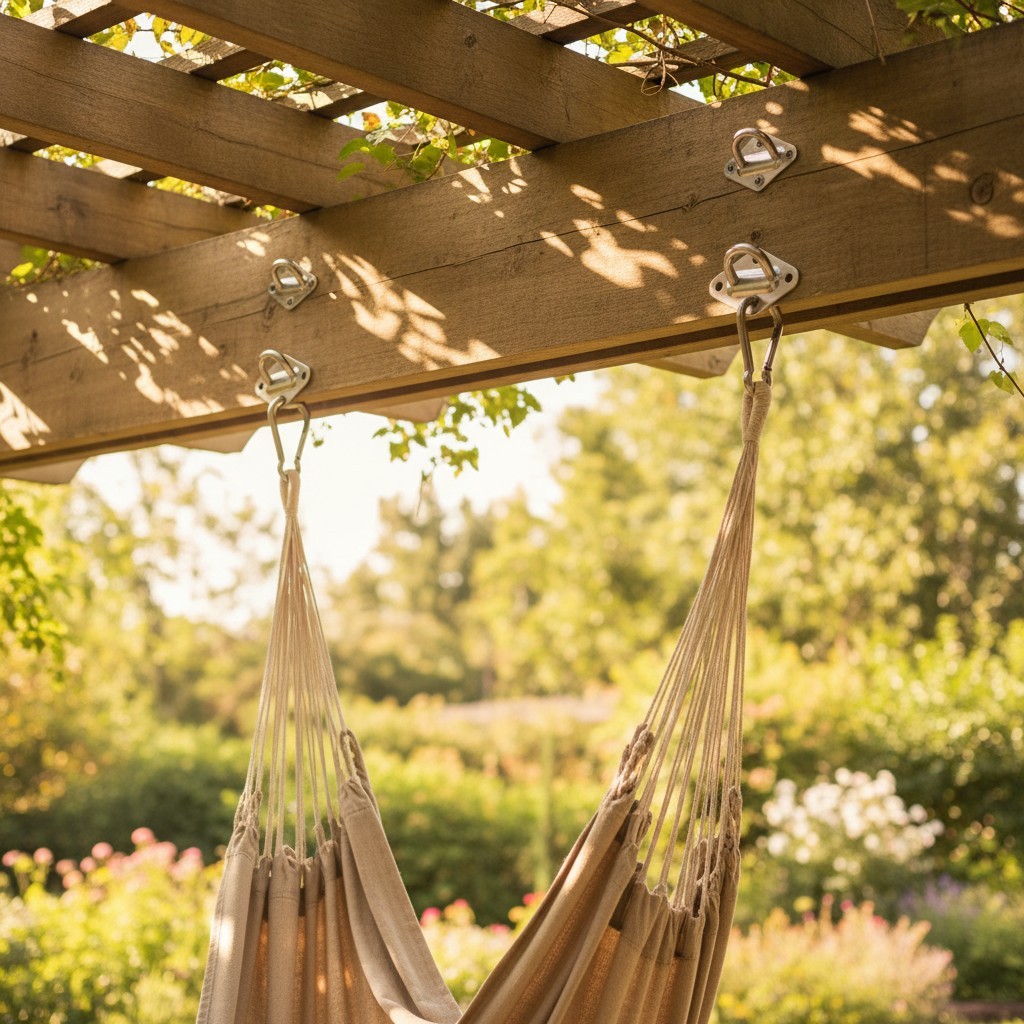Versatile 1000 lb Hammock Hanging Kit with Stainless Steel Hardware