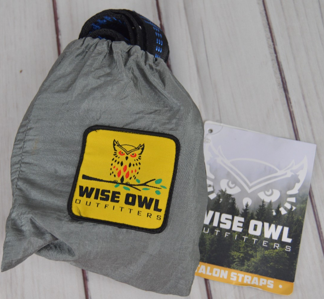 Wise Owl Outfitters Talon Hammock Tree Straps Heavy Duty MISSING CARABINERS NEW