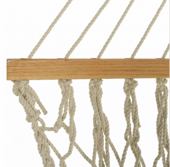 Pawley’s Island DURACORD Large Rope Hammock 13ft x 55in Oatmeal 450lb Outdoor