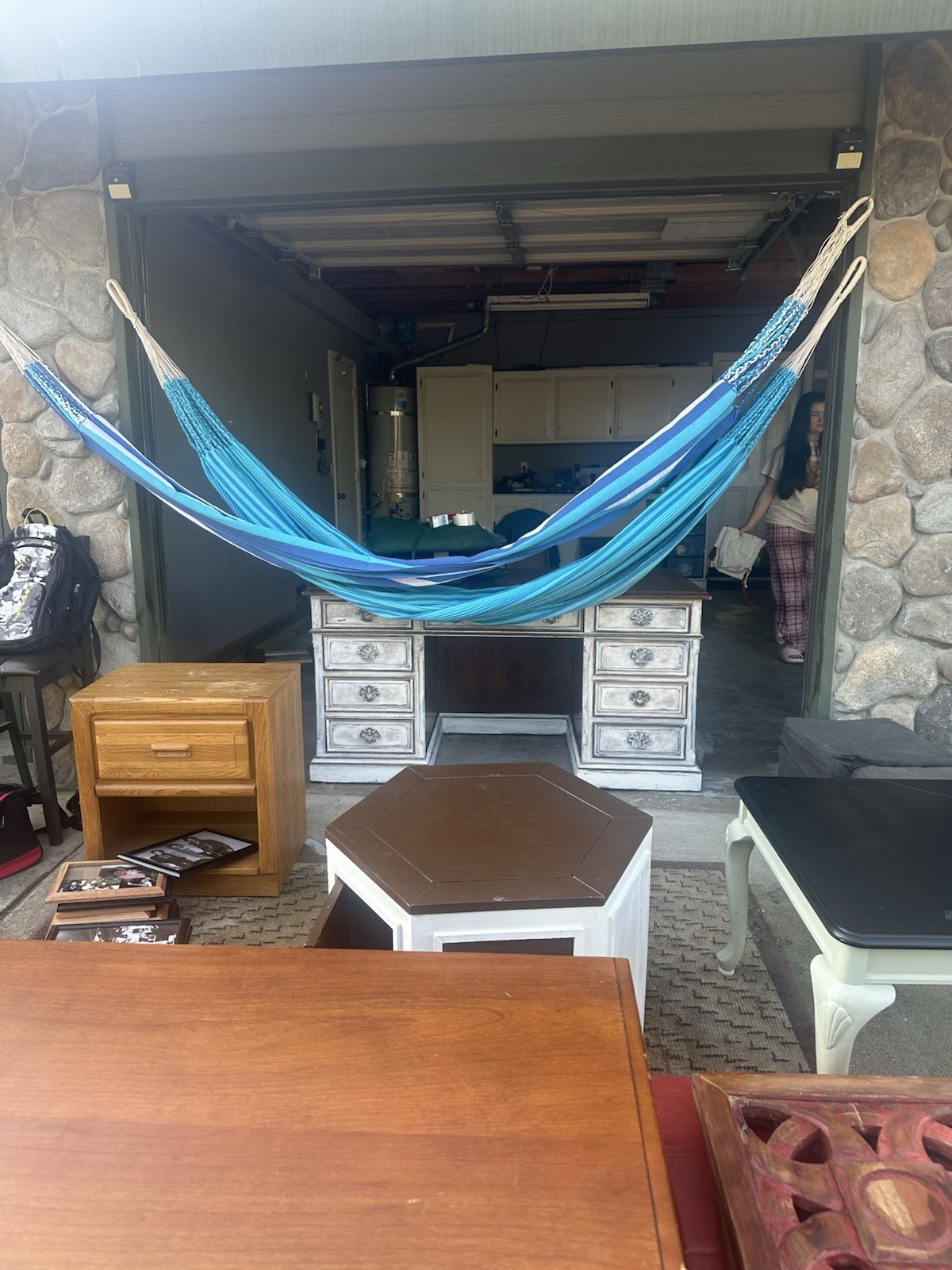 Artisan Woven Cotton Hammock from Colombia – Indoor/Outdoor Use