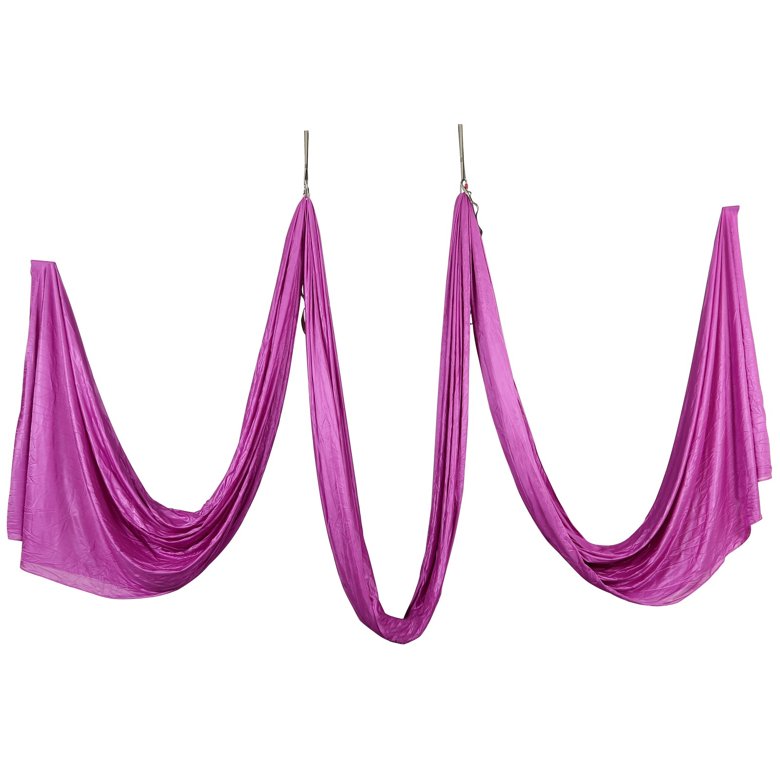 Aerial Yoga Swing Kit 39FT For Home Gymnastics Acrobatic Flying w/ Hardware