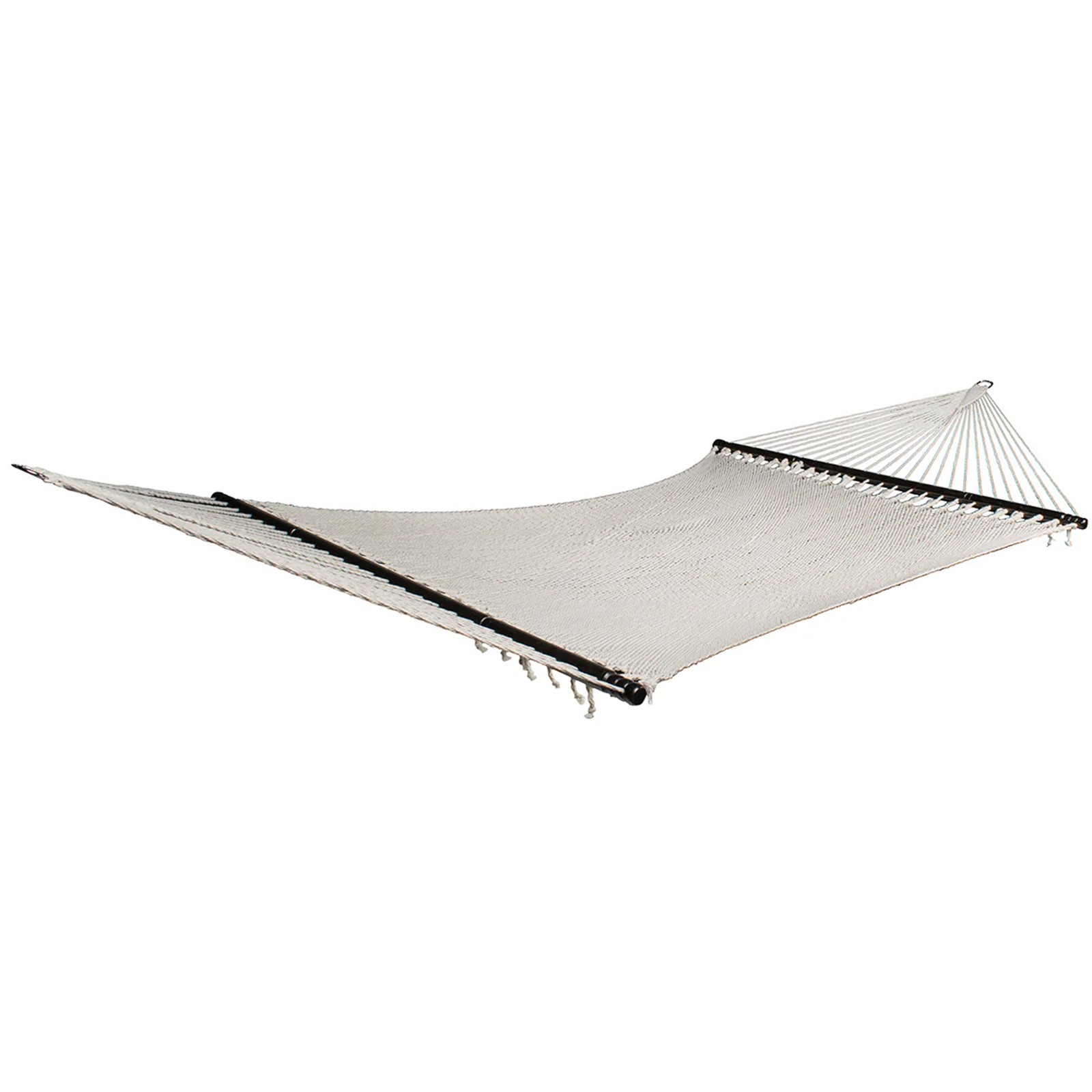 Bliss Hammocks Weekend Deluxe 2-Person Polyester Rope Hammock w/Spreader, 80×55